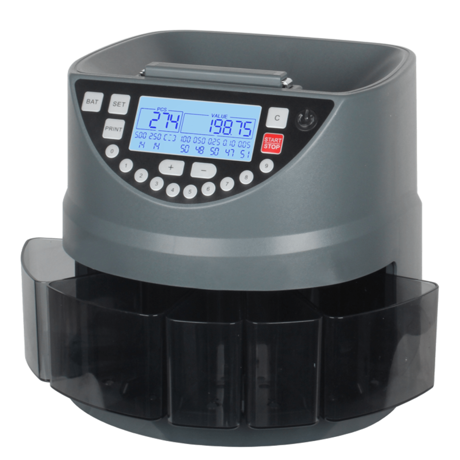 Contadora y clasificadora de monedas SortMax AL-S126A